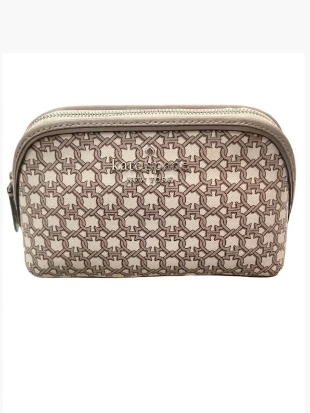 Kate Spade Link Tote Continental Wallet and Makeup Pouch Pre-Owned EUC Like New - Picture 7 of 14